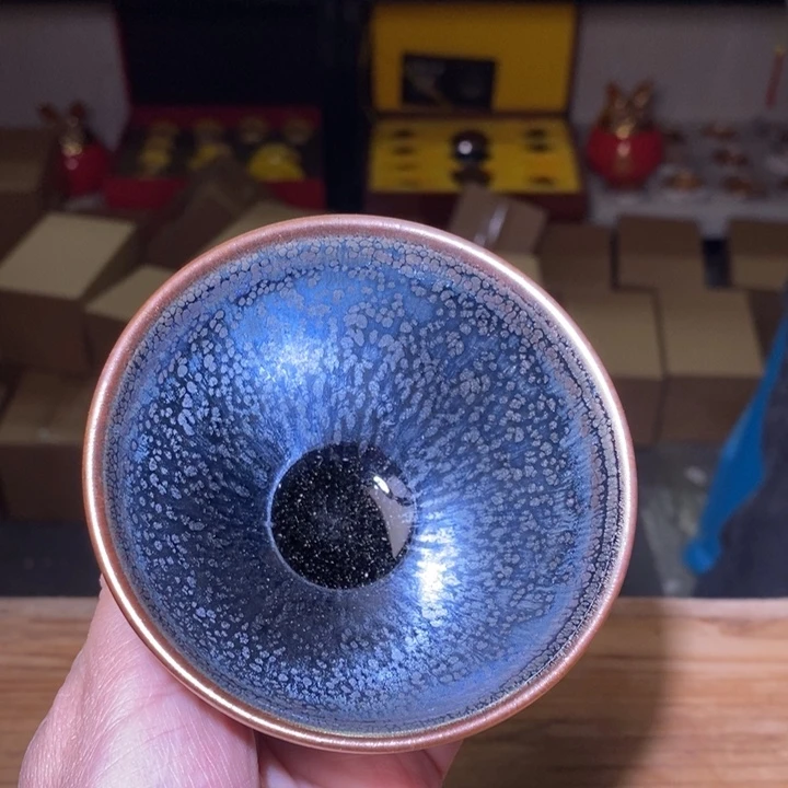 茶盏不带礼盒，建盏主人杯