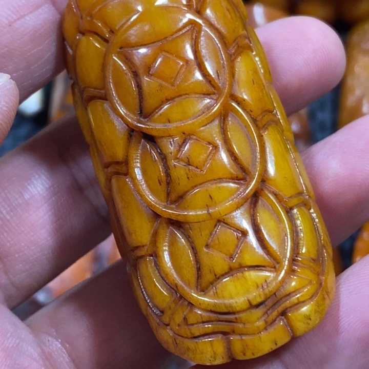 滴血莲花菩提吊坠