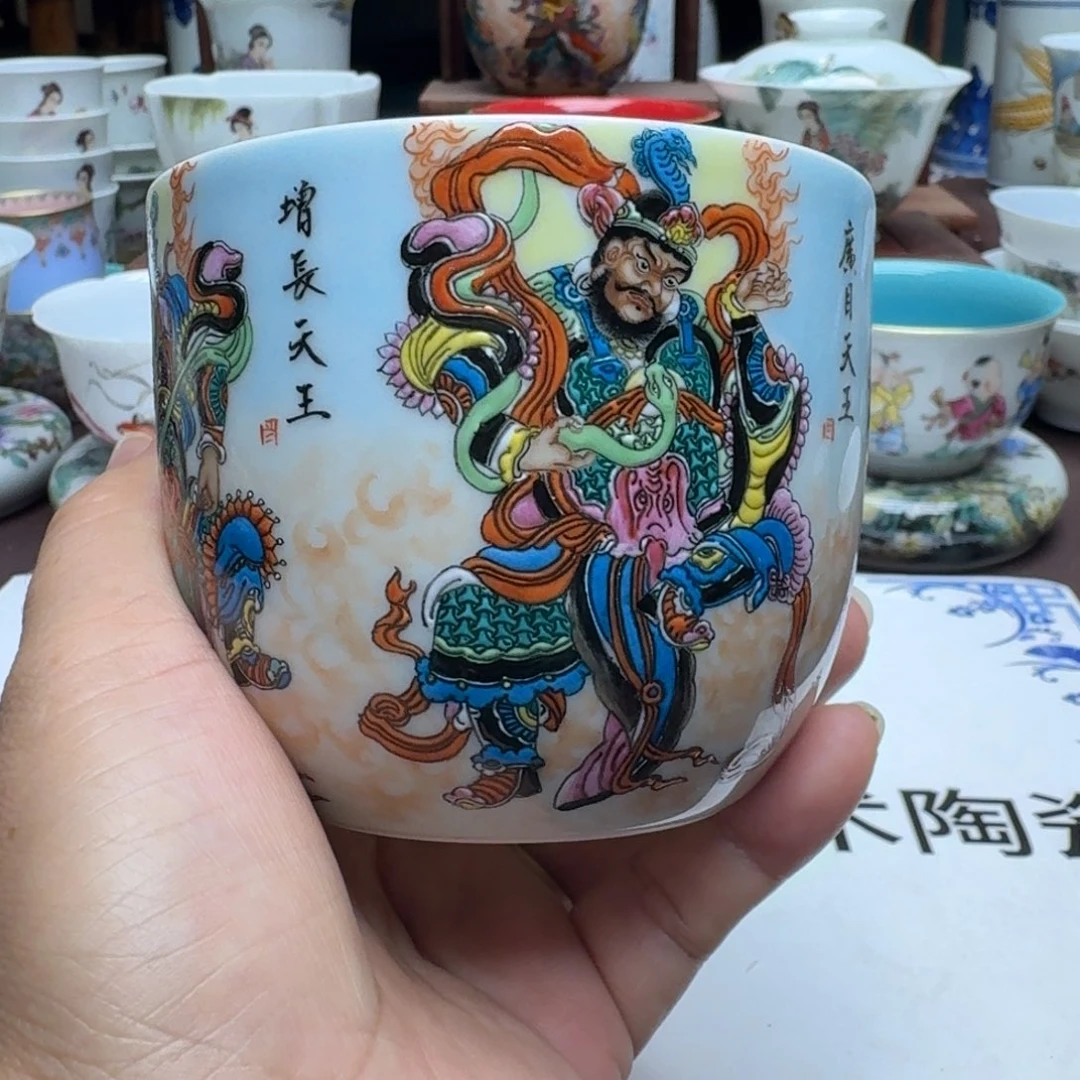 景德镇手工手绘展示