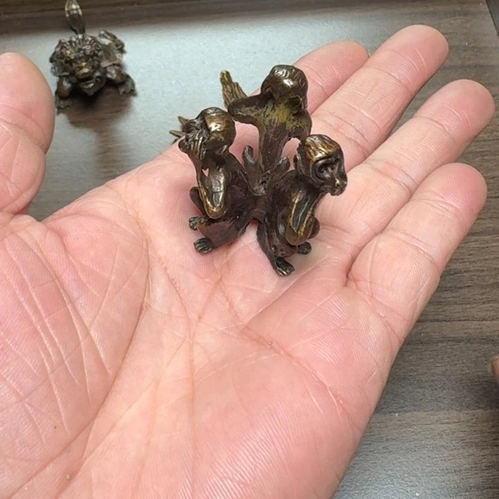 铜器摆件收收藏藏