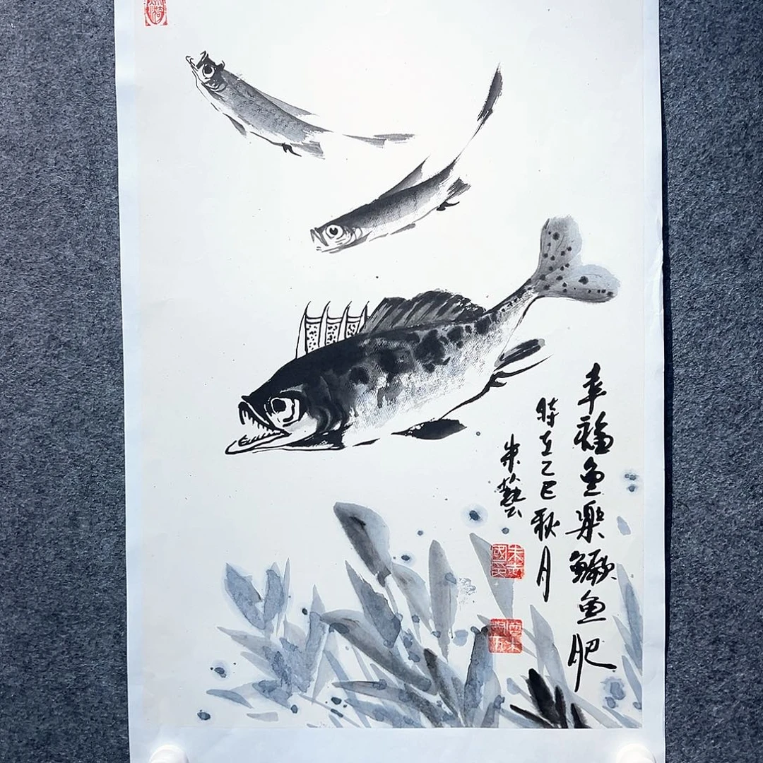 国画纯手绘系列画心