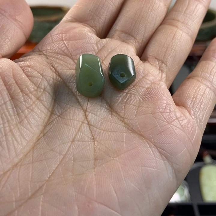 透闪石质玉未镶嵌吊坠(不含链)꧁****