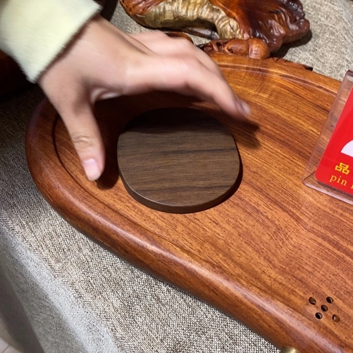 大叶紫檀杯垫8-8-1