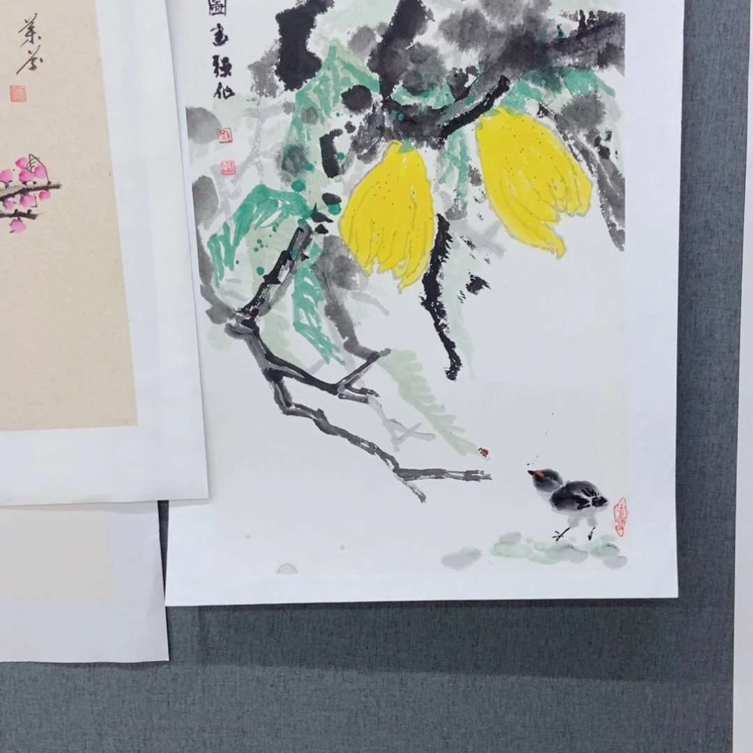 用***4国画手写手绘国画73