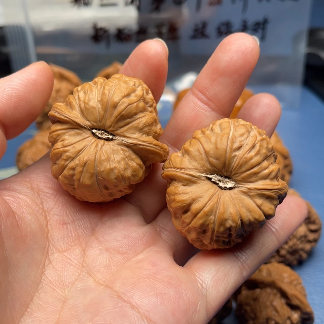 G***r文玩核桃把件福利南瓜墩儿