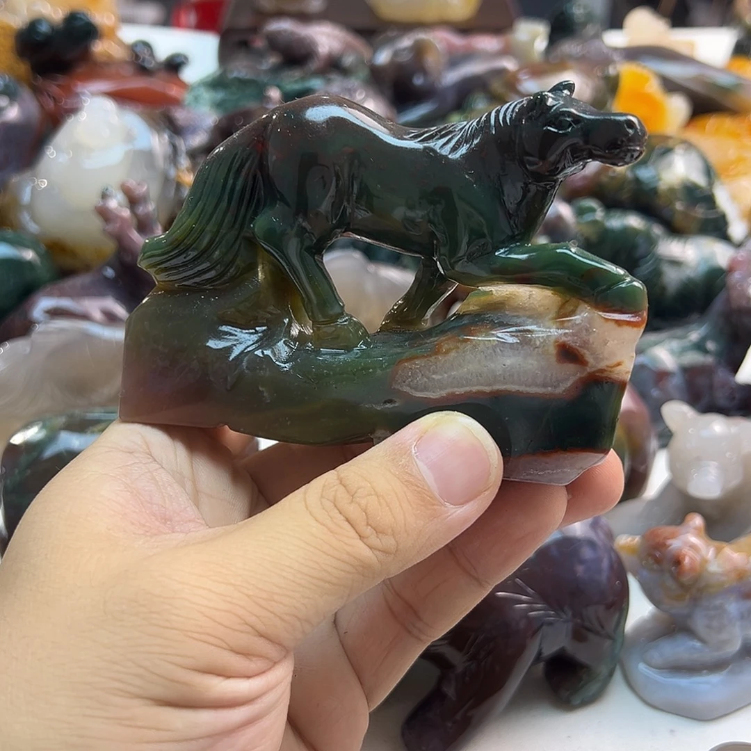玛瑙/玉髓未镶嵌颈饰