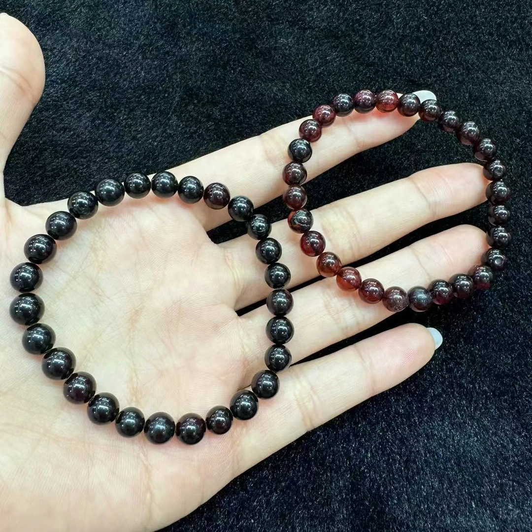 【玉经纶】-20534/Q36-琥珀手串-多样性发其一6mm/26颗