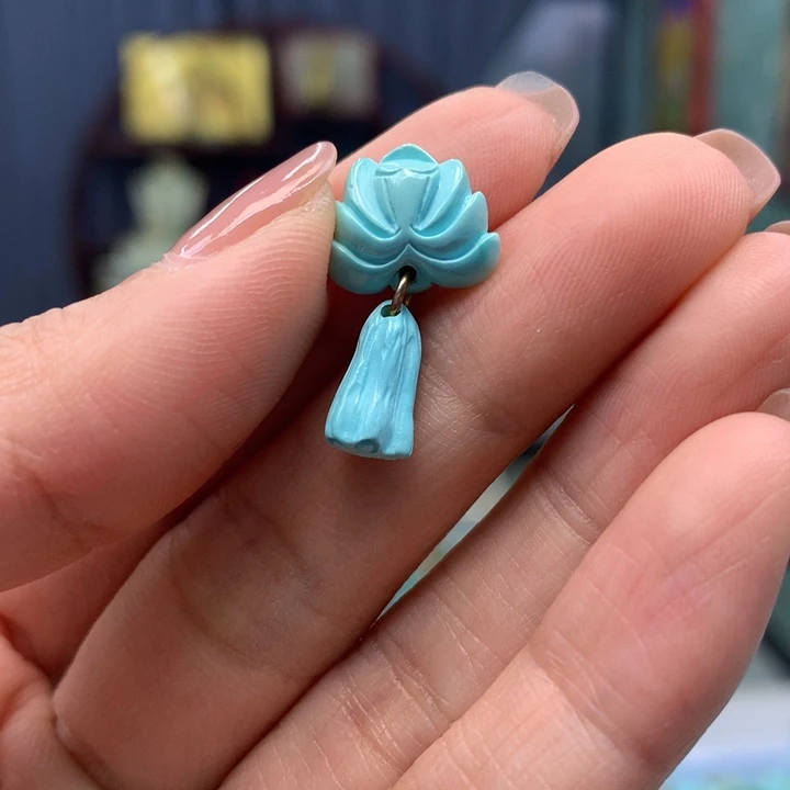 绿松石未镶嵌配饰