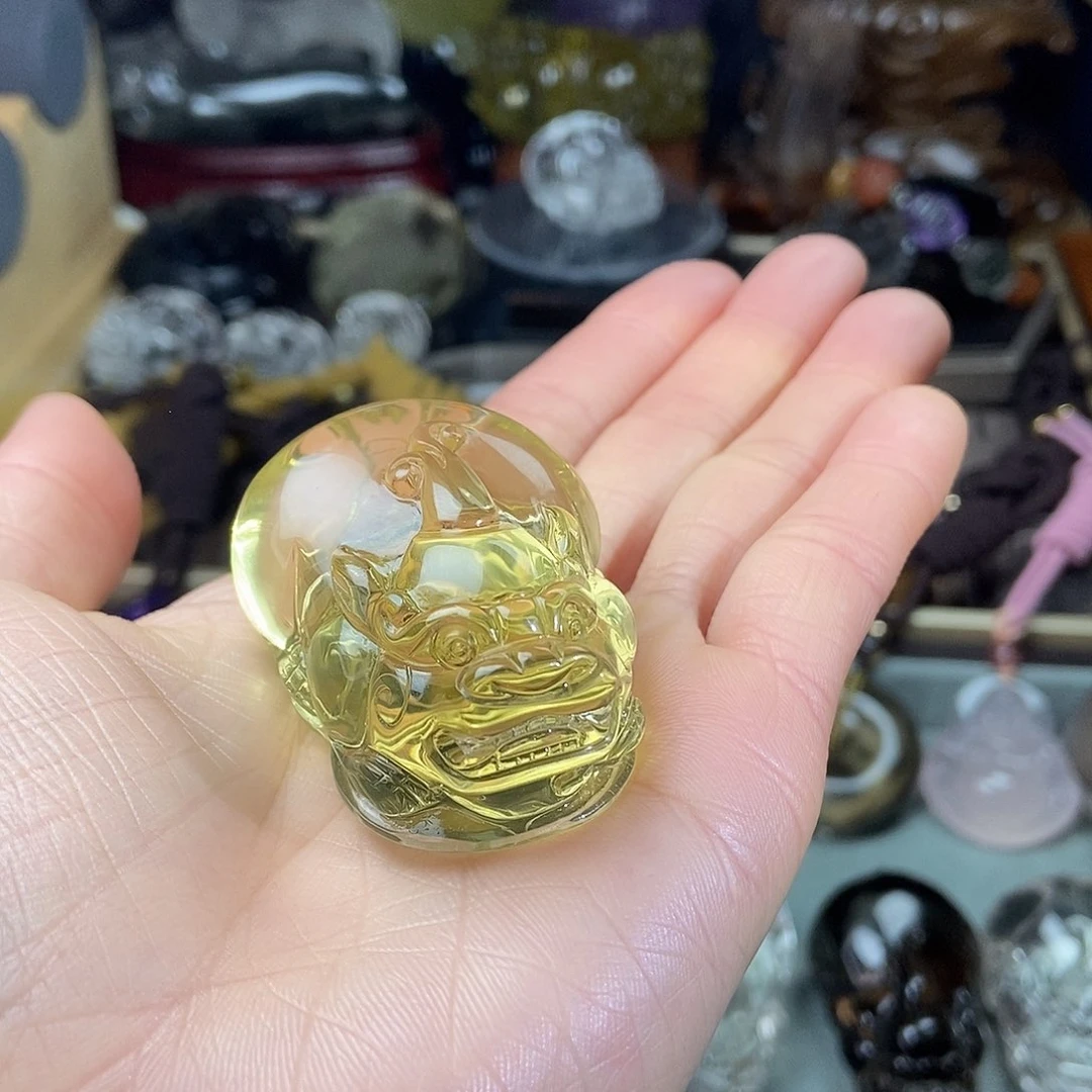 水晶套链未镶嵌保****司水晶吊坠