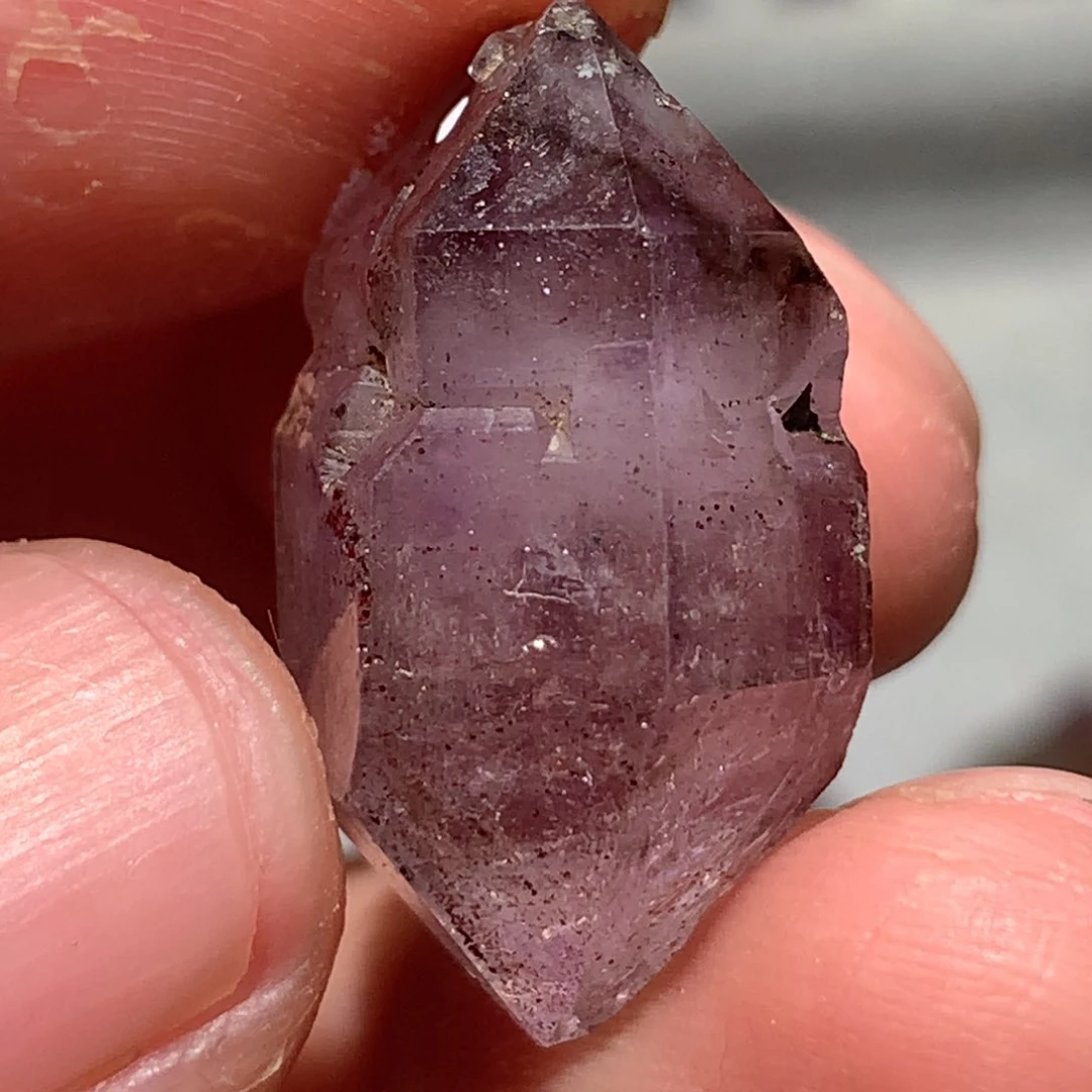 水晶紫水晶超七未镶嵌小****粥