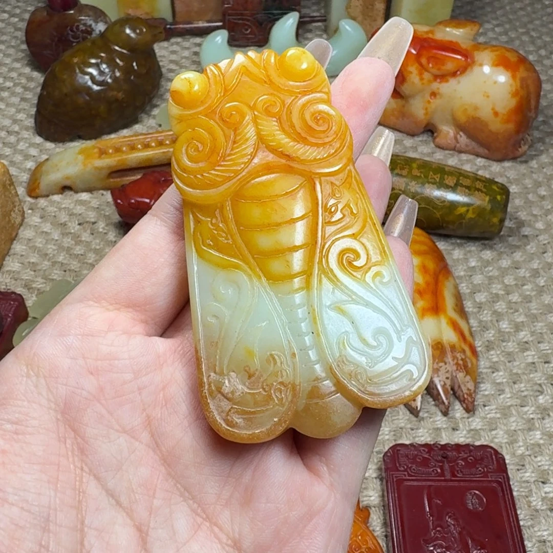 吊坠白玉菩提挂件