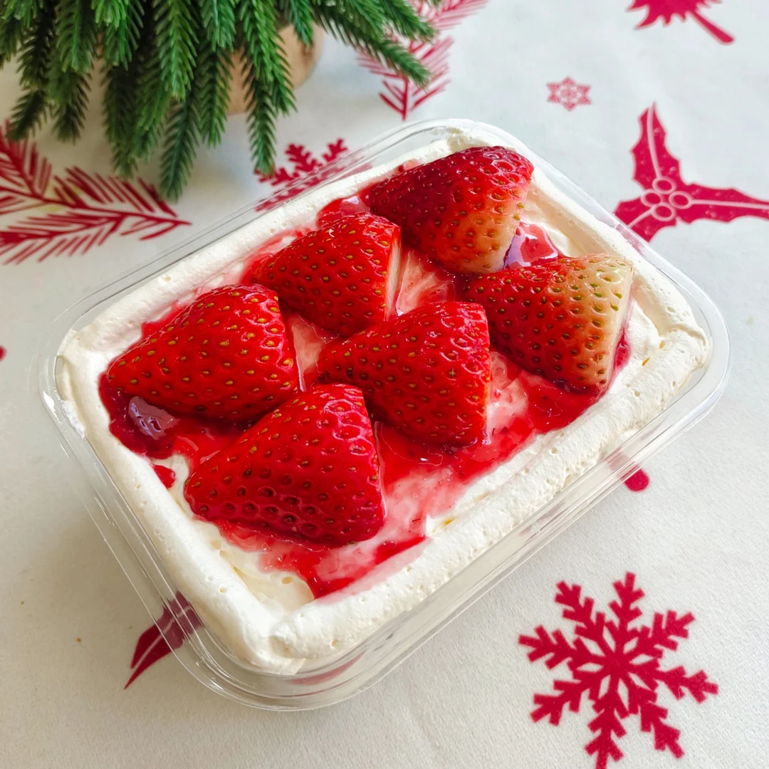 【当天制作】草莓、豆乳、迪拜巧克力奶油盒子蛋糕烘焙（口味可选）