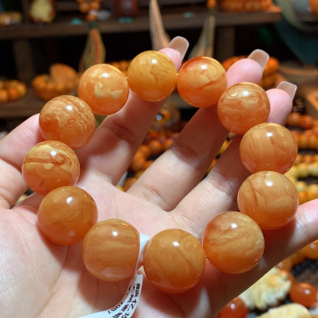 【闪购商品】手串蜜蜡未镶嵌蜜蜡手串