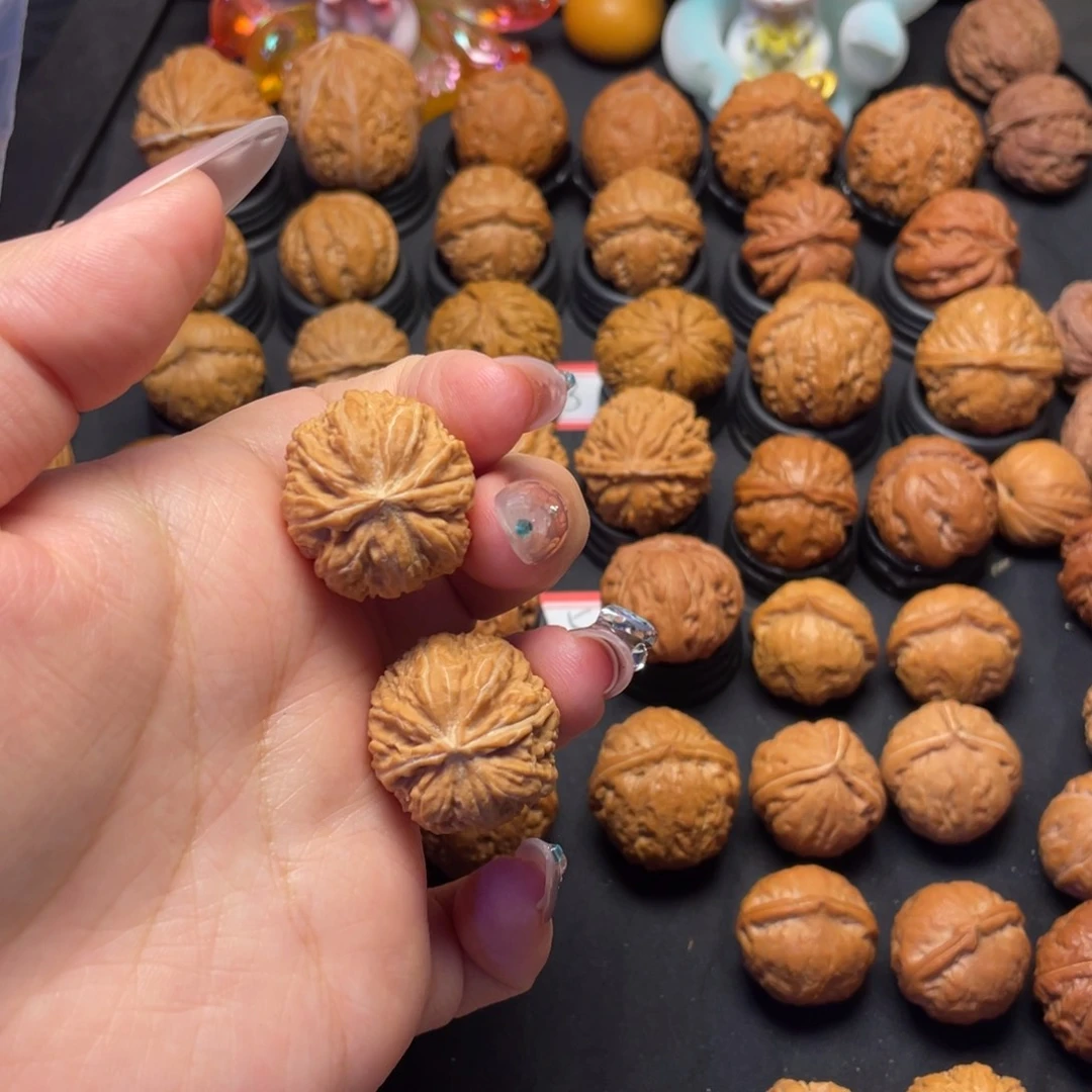 吊坠文玩核桃11号莲花磨盘