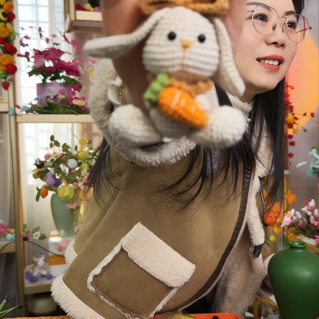 手工钩织设计挂件