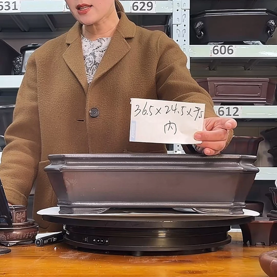 紫砂花盆宜兴紫砂4号