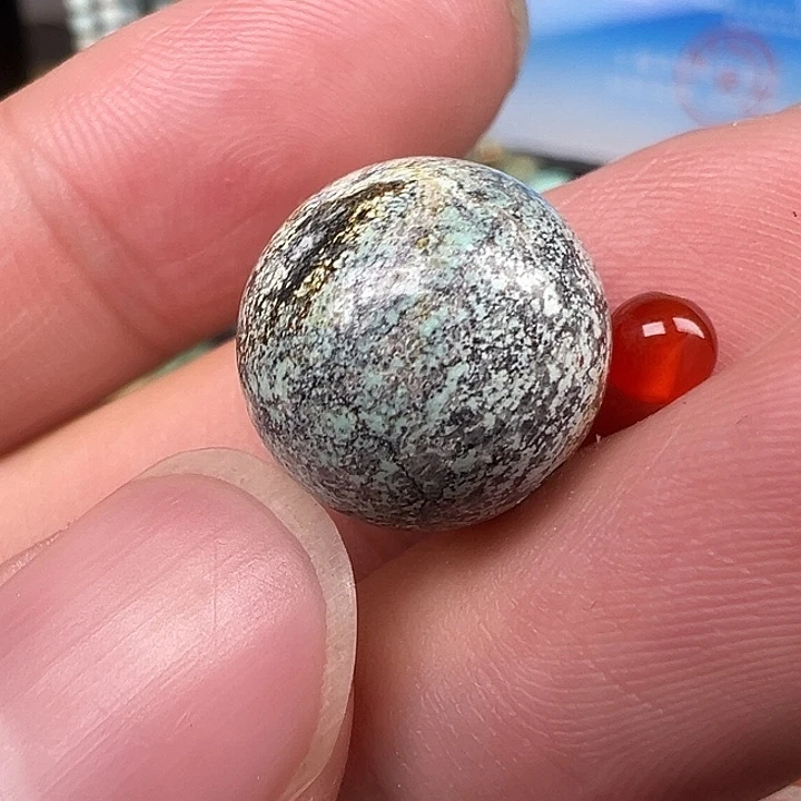 南红玛瑙未镶嵌配饰卡13.5