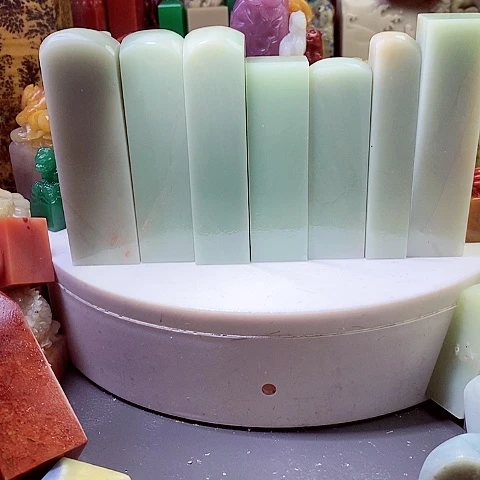 青田石李***字青田石青田石