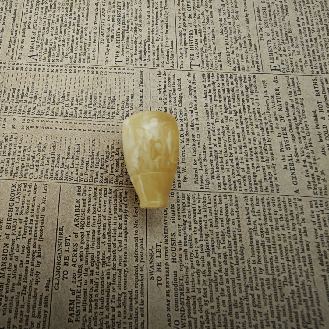 对孔13.4妖孽虎皮三通蜜蜡三通琥珀蜜蜡三通蜡质浓郁玩不花