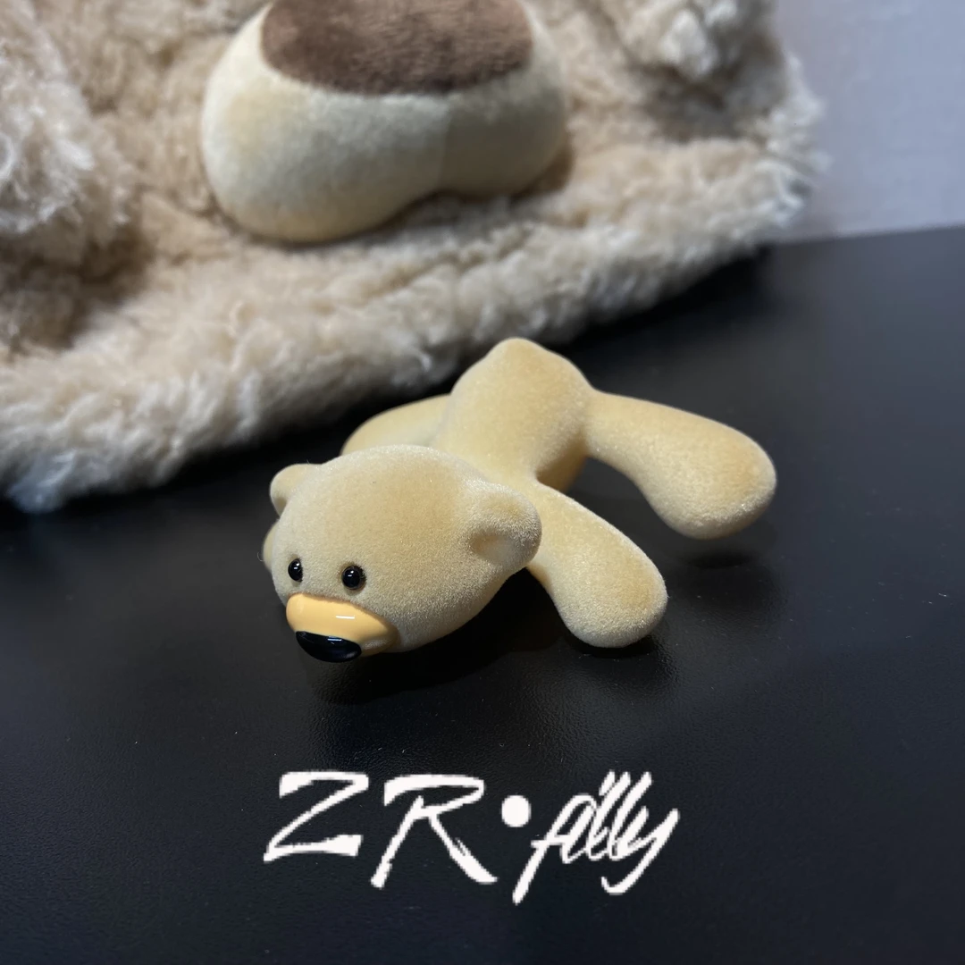 个性百搭大爬爬熊发夹7040