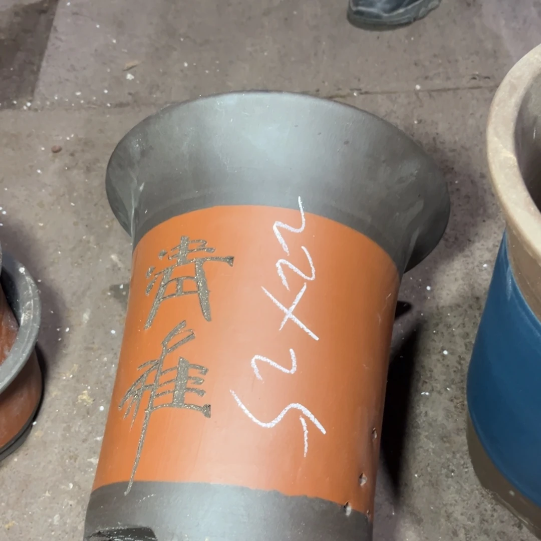 紫泥花盆紫砂花盆99