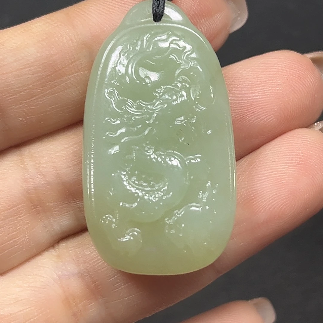 和田玉未镶嵌吊坠(不含链)