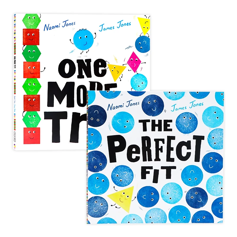 牛津精品认知绘本 完整契合 再试一次2册合售 The Perfect Fit