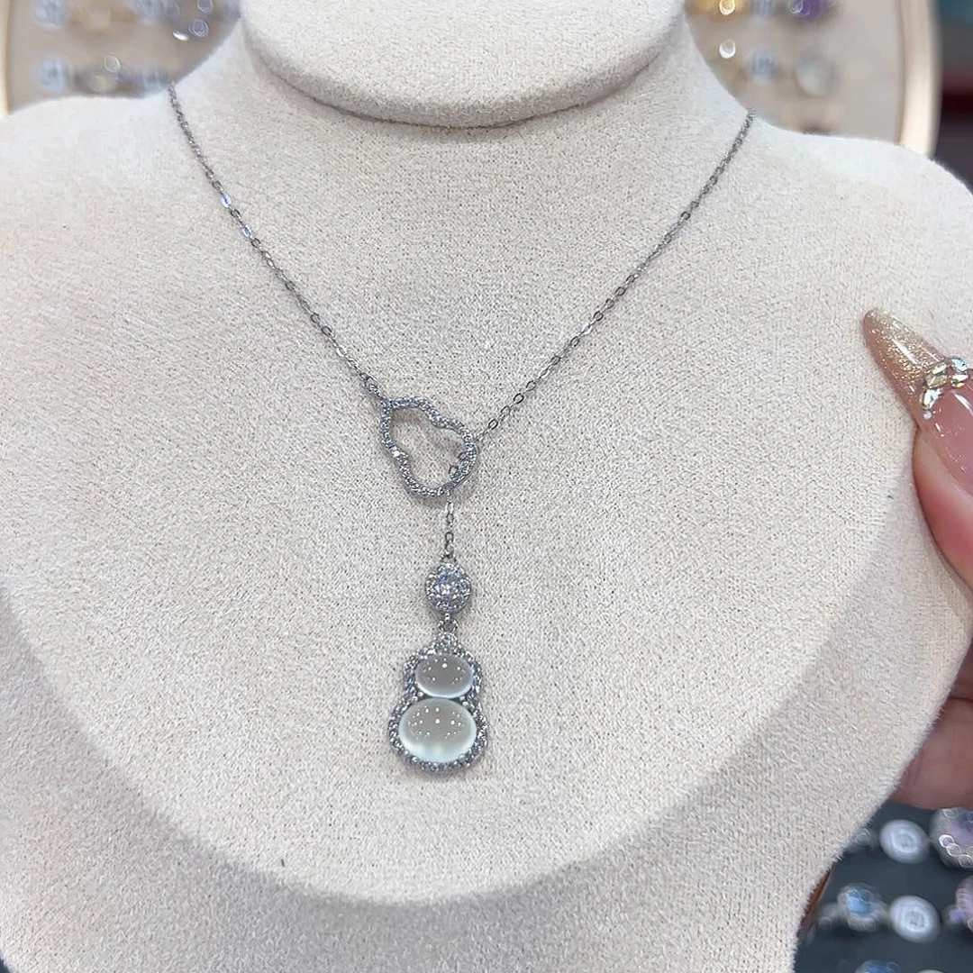 蛇纹石玉银S925镶嵌戒指