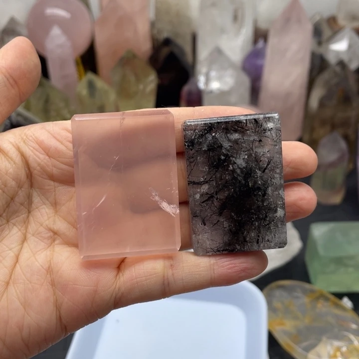 水晶珠宝半成品未镶嵌m****马方牌33