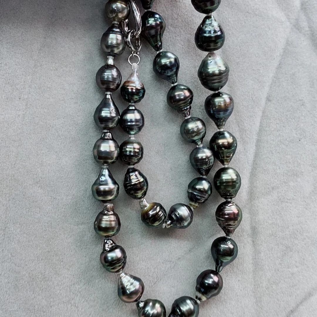 项链未镶嵌海水珍珠8-11