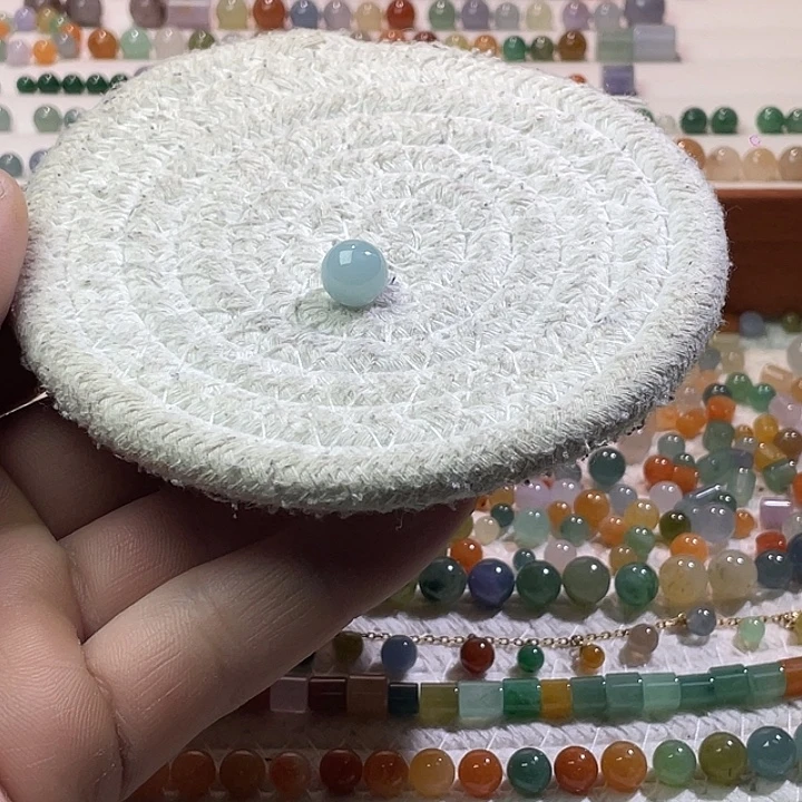 翡翠散珠未镶嵌定制翡翠卡10