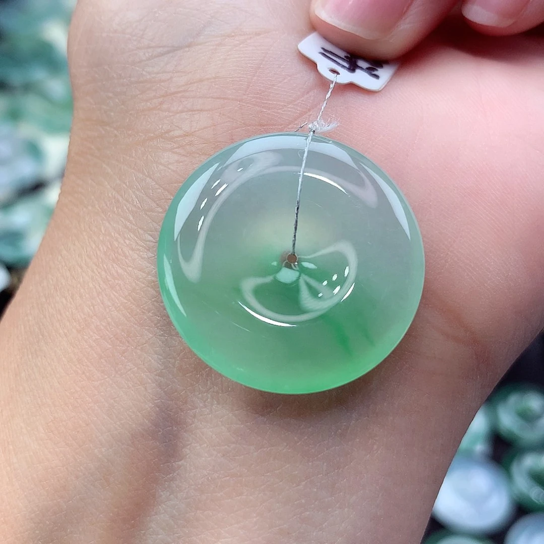 颈饰未镶嵌翡翠编号105尺寸25.7-5.4