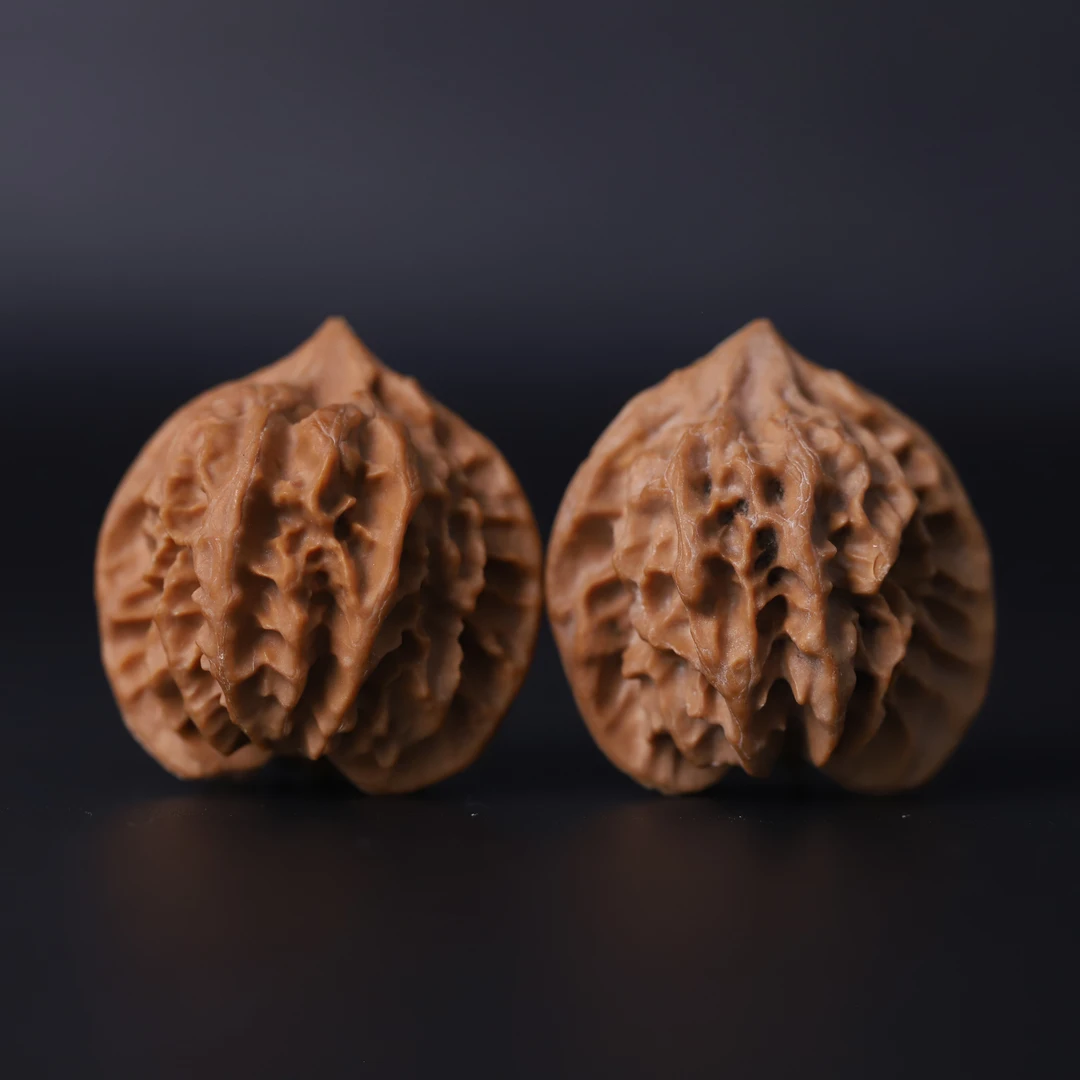 YC928-98【曹大龙】涞水溯源麻核桃专场文玩核桃手把件