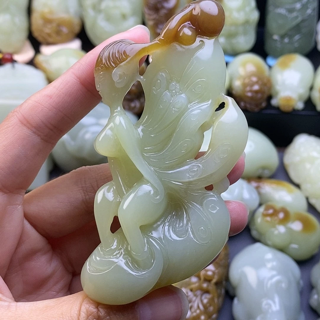 未镶嵌和田玉把件