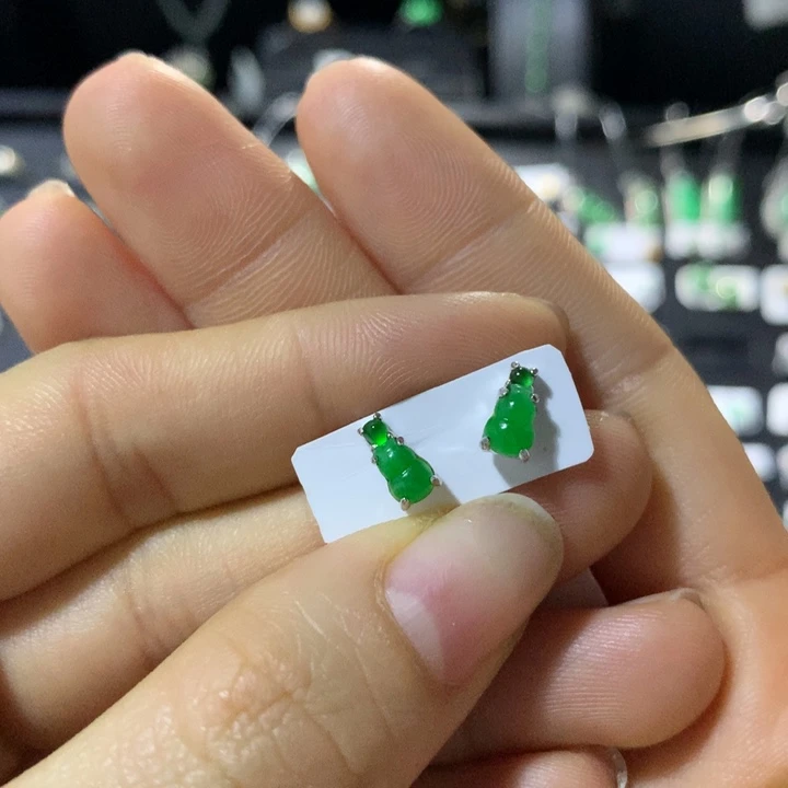 翡翠银S925镶嵌戒指