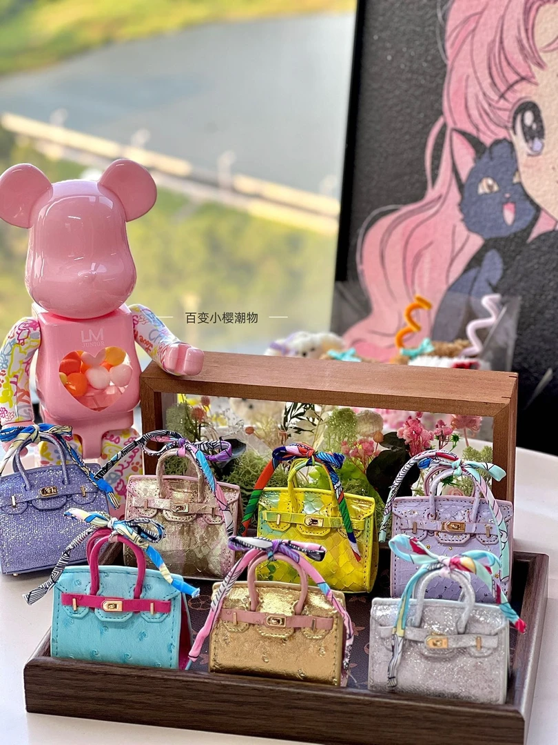 【子韬】diy迷你耳机包口红包包包挂饰饰品摆件