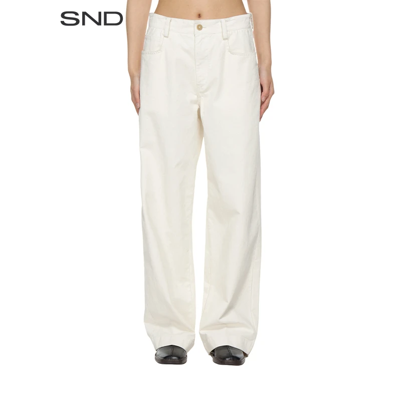 【YEARLY PLAN 设计师品牌】SND SS25  涂层洗水休闲裤