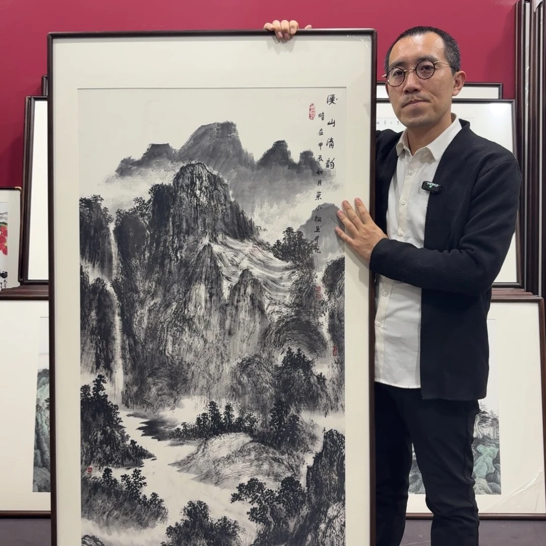 国画手绘作品160/80