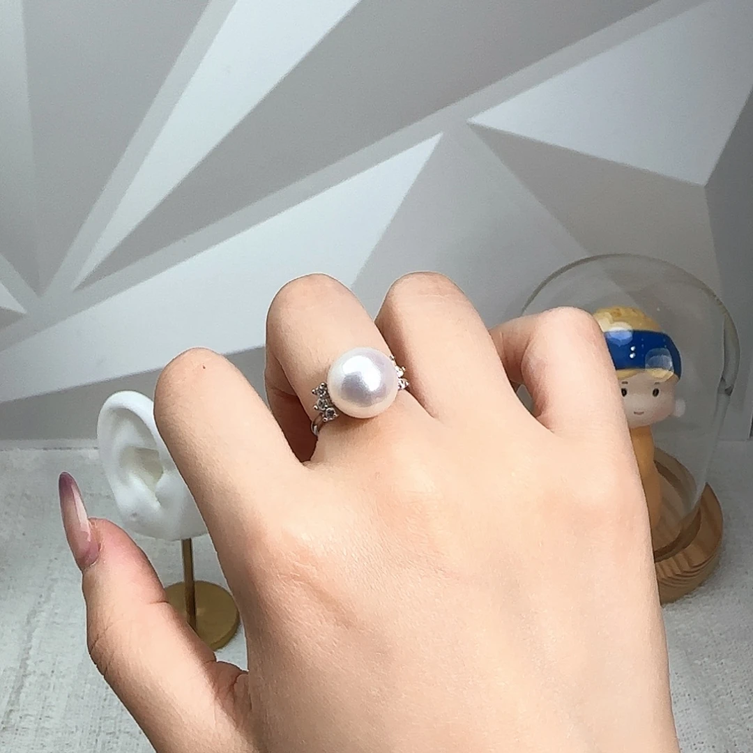 戒指未镶嵌淡水珍珠