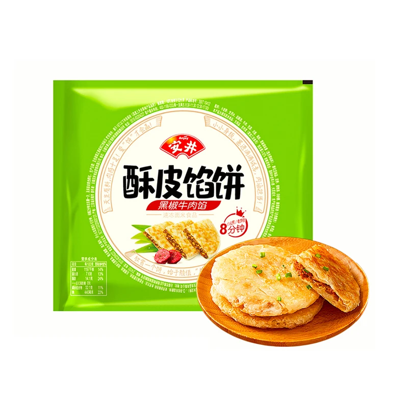 安井酥皮馅饼黑椒牛肉300g
