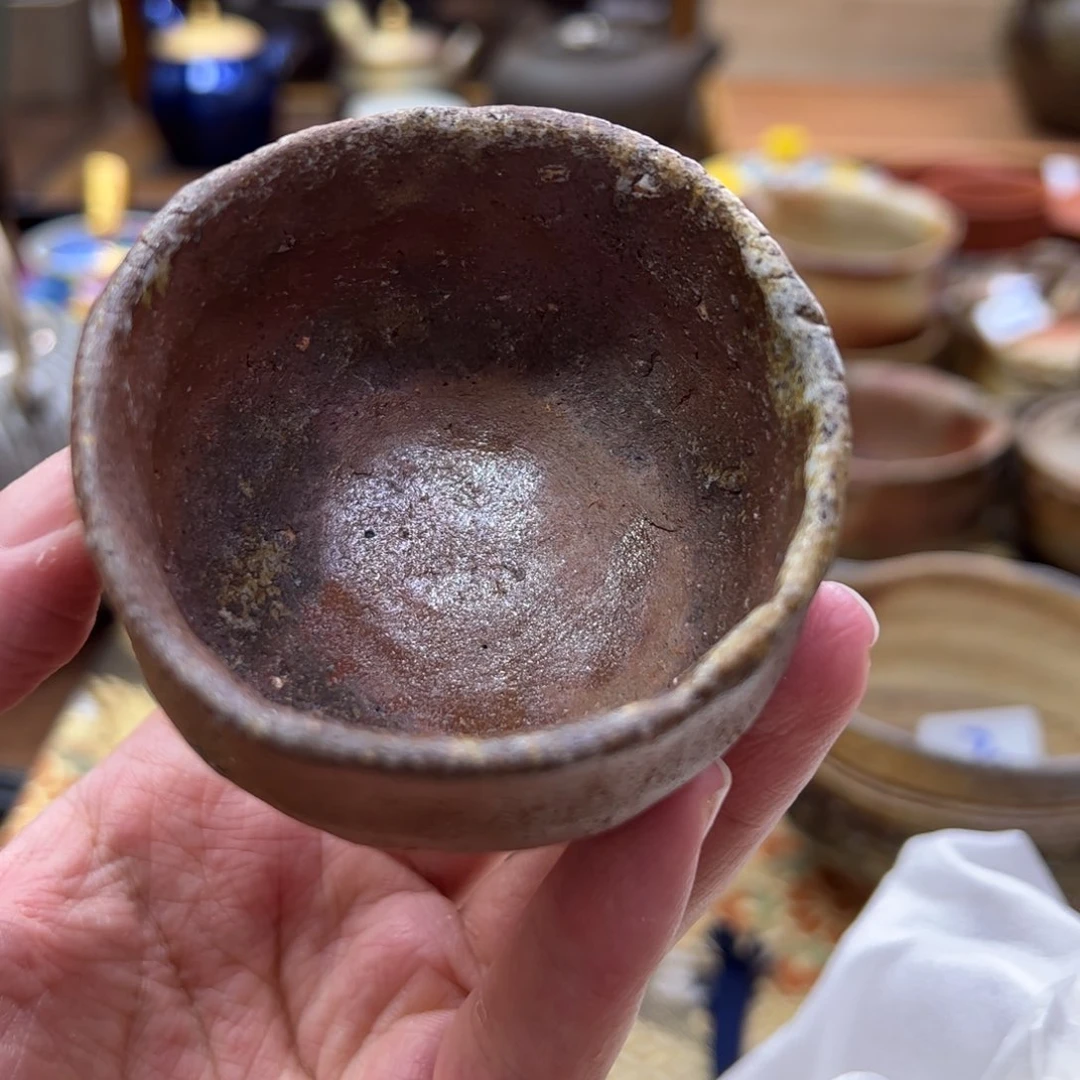 森笃夫备前烧主人杯简*爱