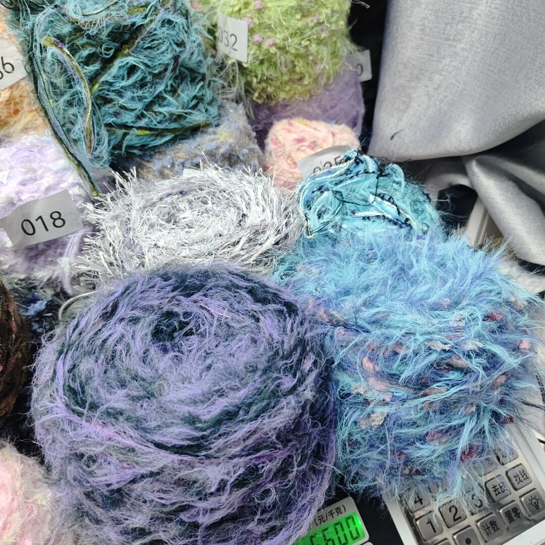 1300克双毛鱼尾混线织衣服