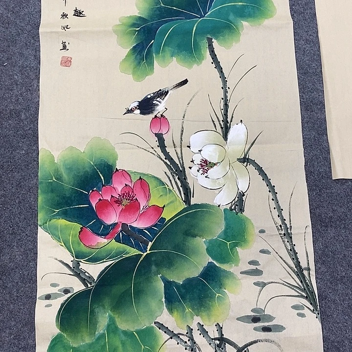 国画国画作品手绘