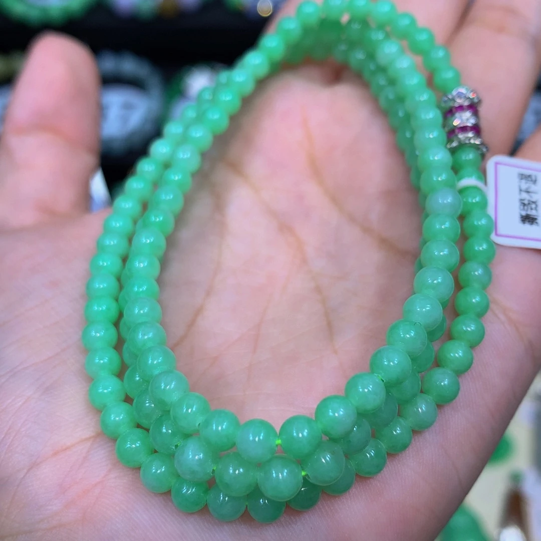 翡翠未镶嵌手链翡翠