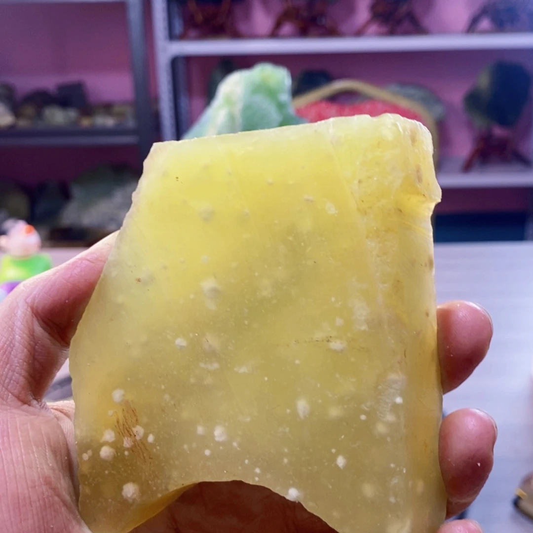 森***渊蛇纹石玉未镶嵌岫玉原石蛇纹石玉
