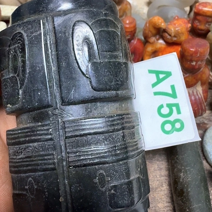 和田玉颈饰未镶嵌菩*