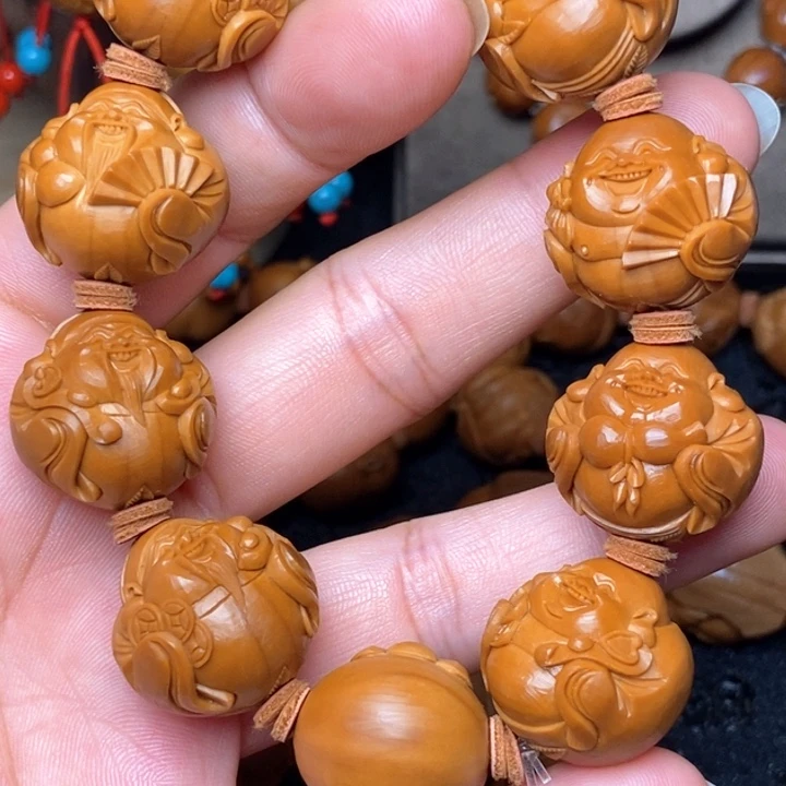 手串/手链橄榄核光背大财迷