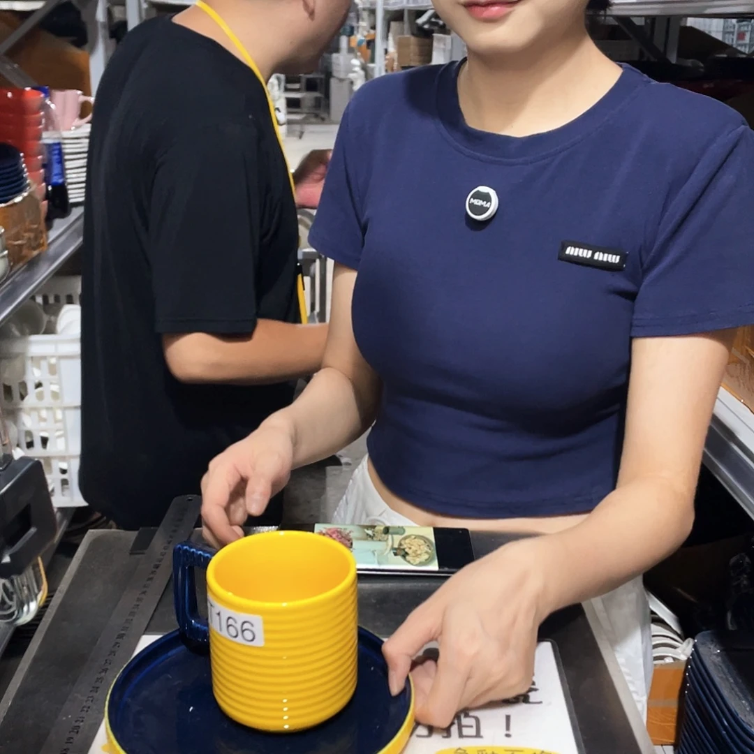 瓷片166           2杯2盘