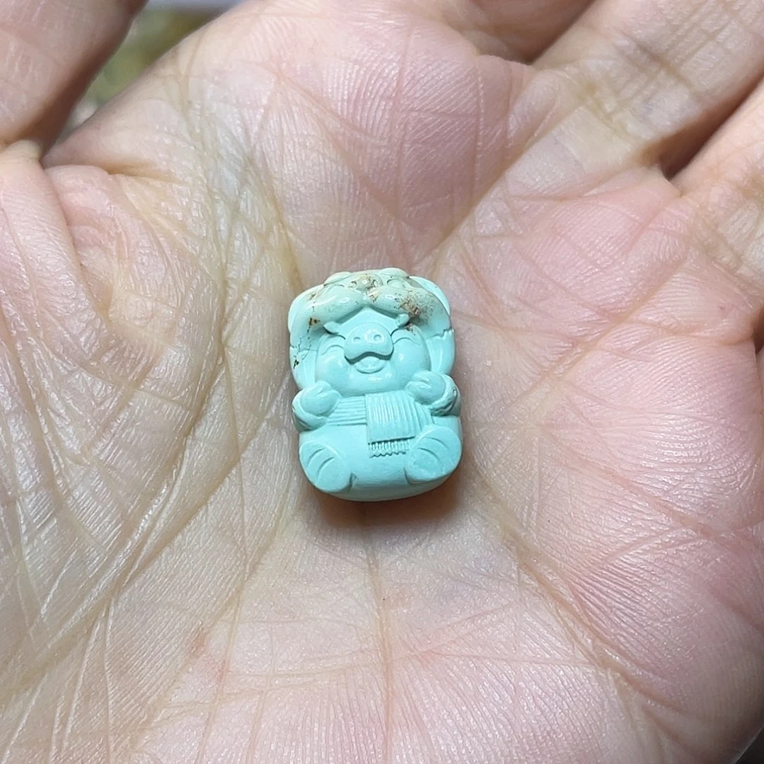 绿松石未镶嵌配饰