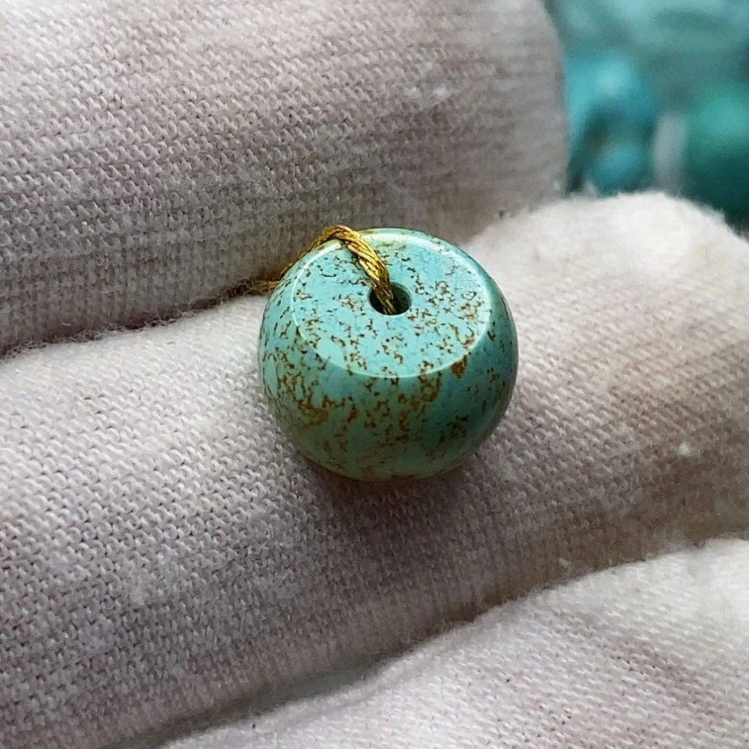 绿松石未镶嵌天然原矿 地大质检 抖音基地 顺丰发货